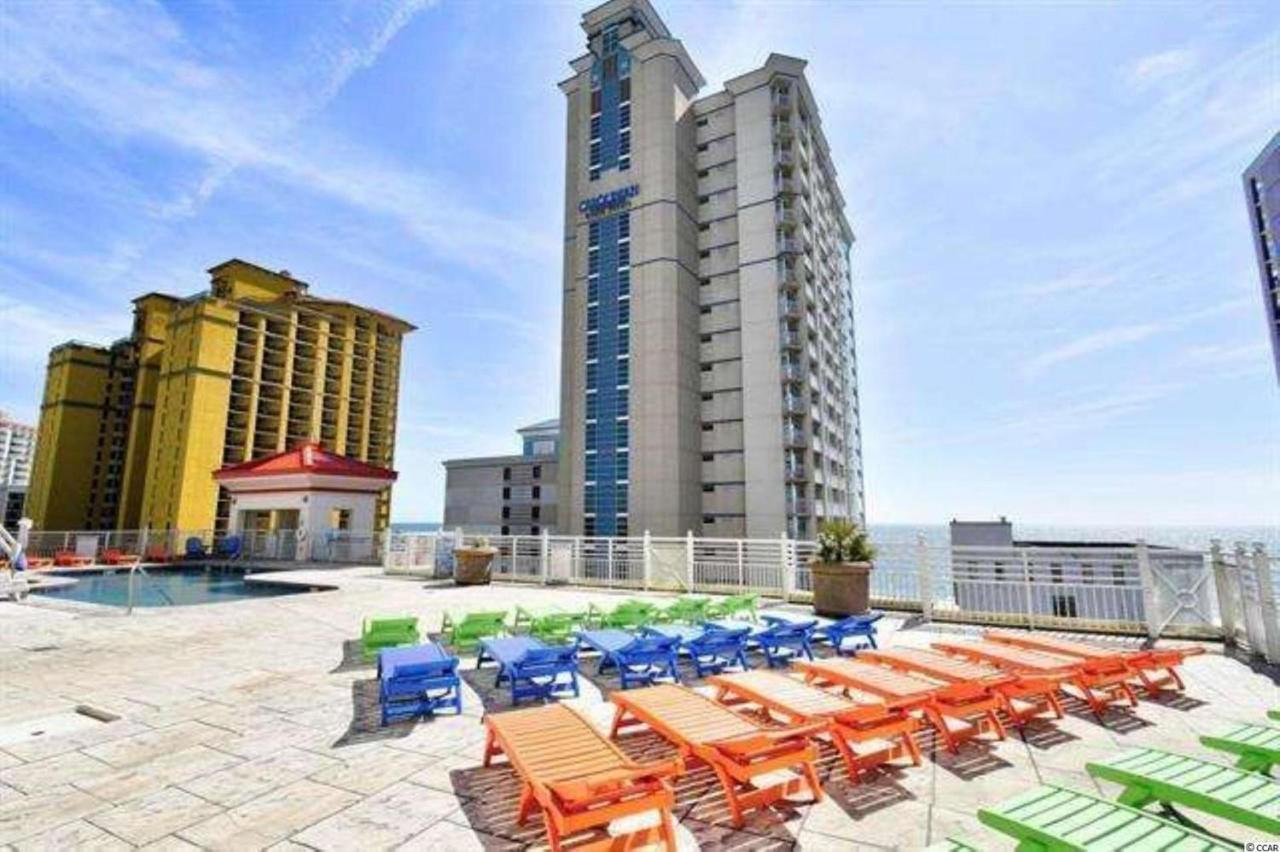 Breathtaking 2Br Condo W Floor-To-Ceiling Windows Overlooking Ocean Myrtle Beach Bagian luar foto