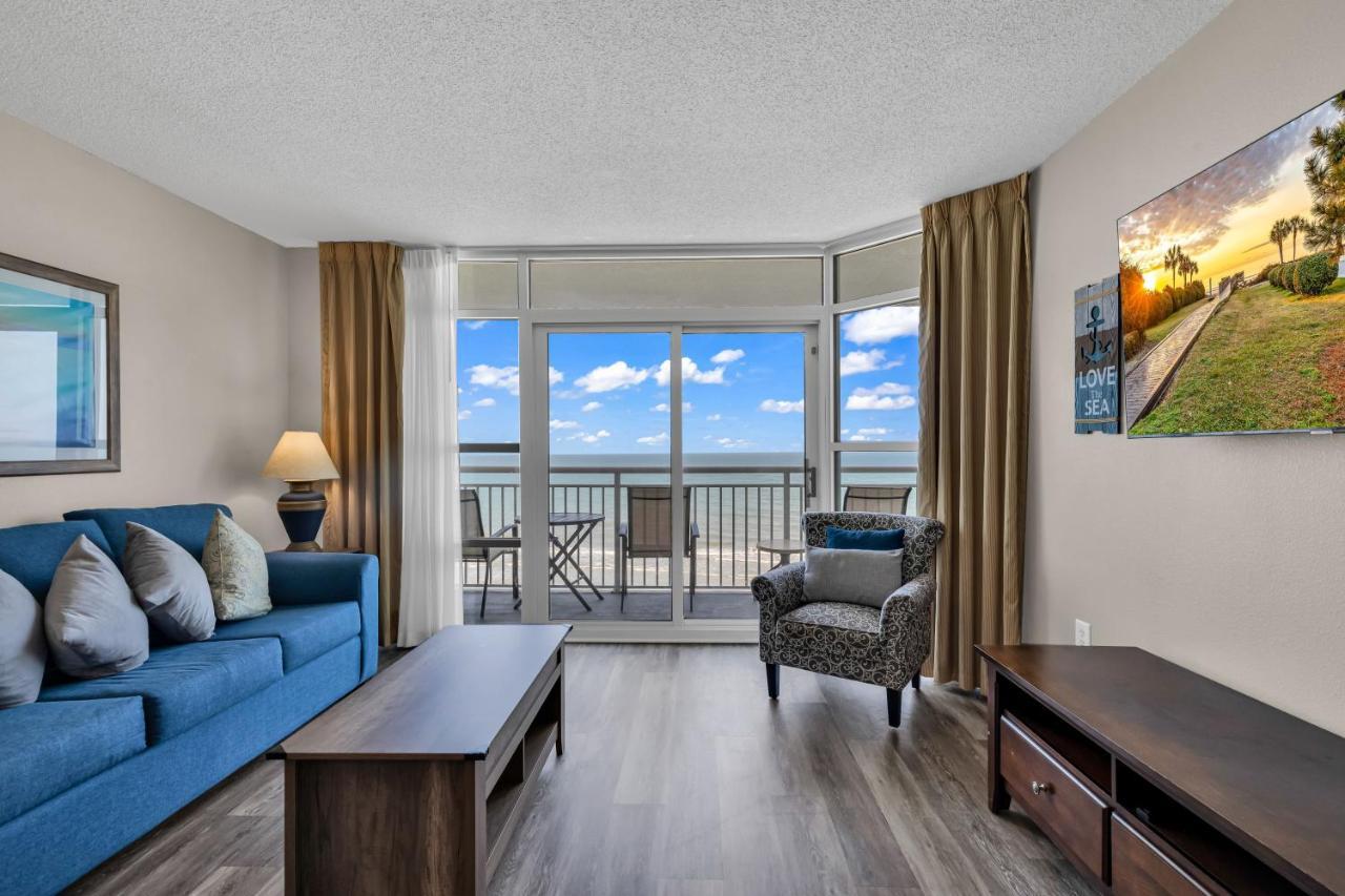 Breathtaking 2Br Condo W Floor-To-Ceiling Windows Overlooking Ocean Myrtle Beach Bagian luar foto