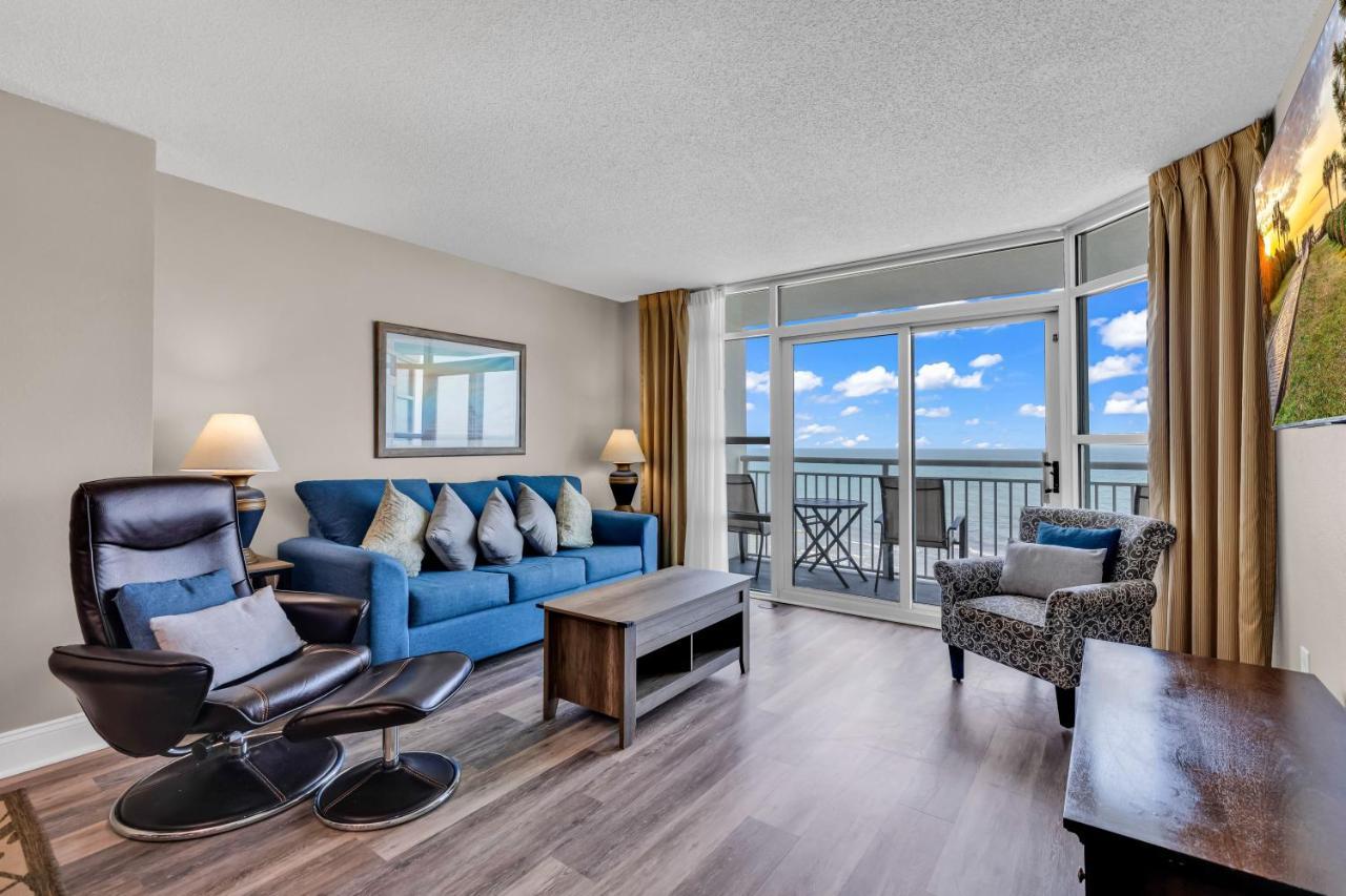 Breathtaking 2Br Condo W Floor-To-Ceiling Windows Overlooking Ocean Myrtle Beach Bagian luar foto