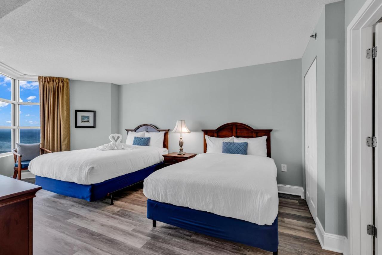 Breathtaking 2Br Condo W Floor-To-Ceiling Windows Overlooking Ocean Myrtle Beach Bagian luar foto
