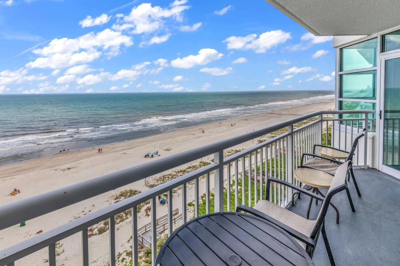 Breathtaking 2Br Condo W Floor-To-Ceiling Windows Overlooking Ocean Myrtle Beach Bagian luar foto