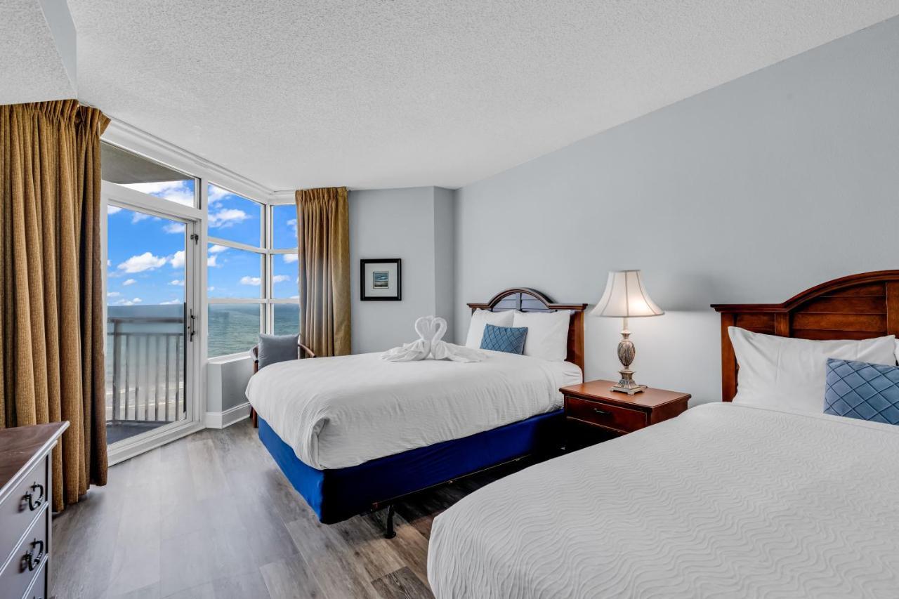 Breathtaking 2Br Condo W Floor-To-Ceiling Windows Overlooking Ocean Myrtle Beach Bagian luar foto