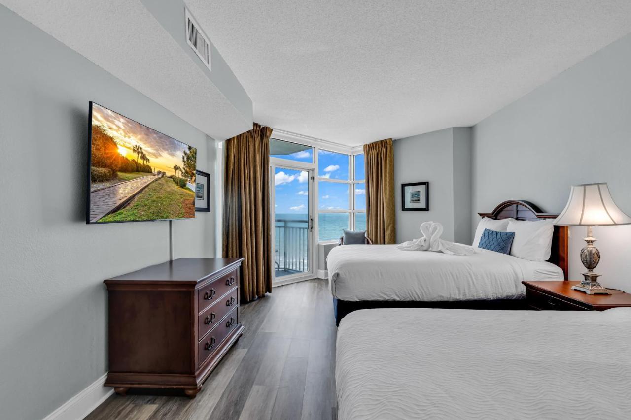Breathtaking 2Br Condo W Floor-To-Ceiling Windows Overlooking Ocean Myrtle Beach Bagian luar foto